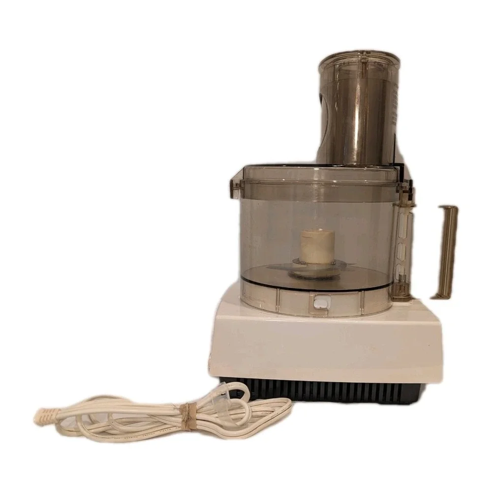 Vintage Cuisinart DLC-10E Food Processor w/ SBlade Made in Japan, Tested Working